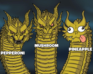 Three-Headed Dragon meme template