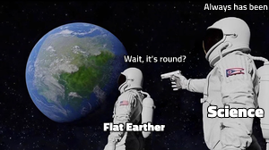 Always Has Been meme template