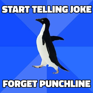 Socially Awkward Penguin meme template