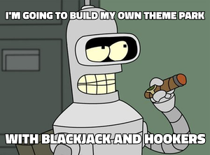 I'm Going to Build My Own Theme Park meme template