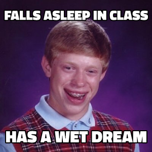 Bad Luck Brian meme template