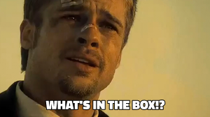 What's in the box!? meme template