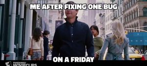 Bully Maguire Walking meme template