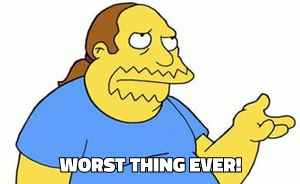Comic Book Guy meme template