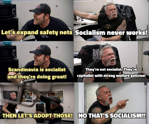 American Chopper Argument meme template