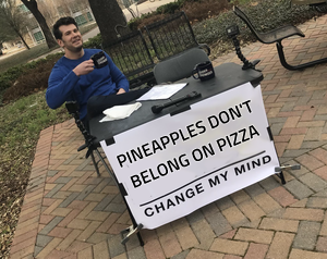 Change My Mind meme template