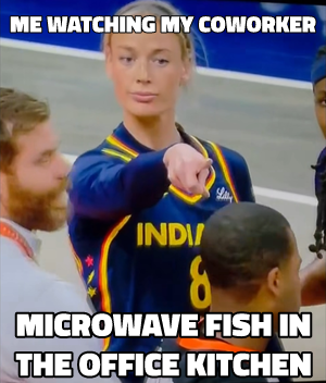 Sophie Cunningham Pointing meme template