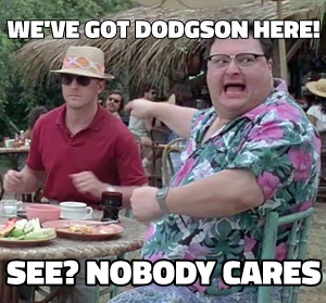 See? Nobody Cares meme template