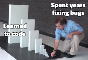 Domino Effect meme template