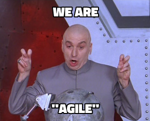 Dr. Evil Air Quotes meme template