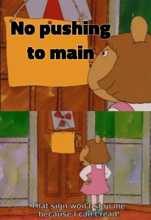 That Sign Won't Stop Me meme template