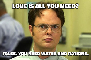 Schrute Facts meme template