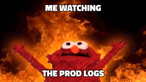 Elmo Fire meme template