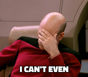 Facepalm meme template