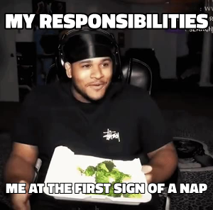 Fanum Throwing Broccoli meme template