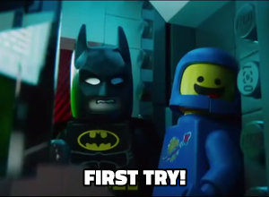 First Try! meme template