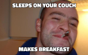 Good Guy Greg meme template