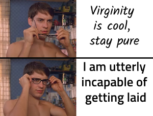 Peter Parker's Glasses meme template