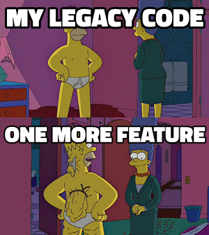 Homer's Back Fat meme template