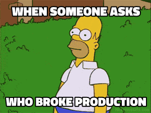 Homer Backs Into the Bushes meme template