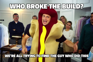 We're All Trying to Find the Guy Who Did This meme template