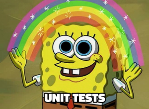 Imagination SpongeBob meme template