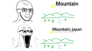 Place, Japan meme template