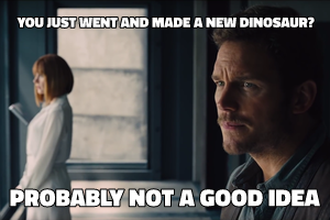 Probably Not a Good Idea meme template