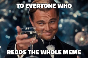 Leonardo DiCaprio Cheers meme template