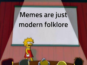 Lisa Simpson's Presentation meme template