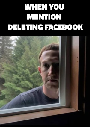 Mark Zuckerberg Is Watching meme template