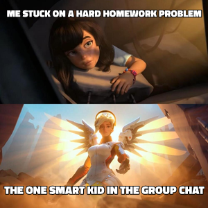 Overwatch Mercy Meme meme template