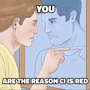 Pointing Mirror Guy meme template