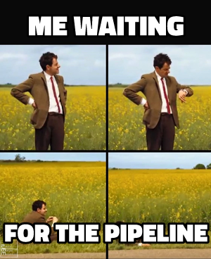 Mr. Bean Waiting meme template