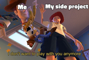 I Don't Want to Play With You Anymore meme template