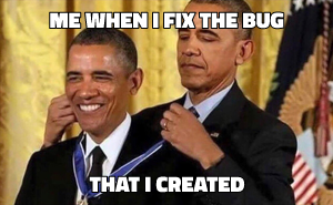 Obama Awards Himself a Medal meme template