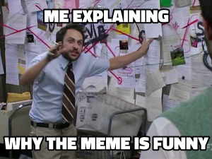Charlie Conspiracy (Pepe Silvia) meme template
