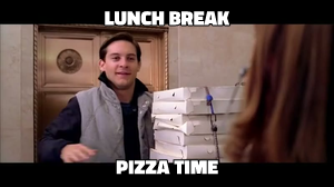 Pizza Time meme template