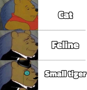 Tuxedo Winnie the Pooh (3 panels) meme template