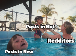 Mother Ignoring Kid Drowning In A Pool meme template