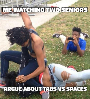 Guy Recording a Fight meme template