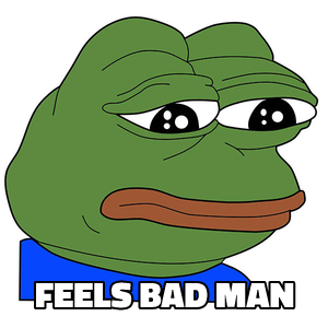 Feels Bad Man meme template