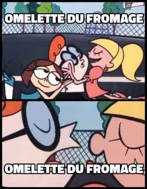 Say It Again, Dexter meme template