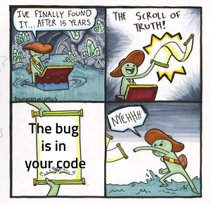 The Scroll of Truth meme template