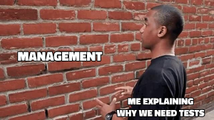 Talking to a Brick Wall meme template