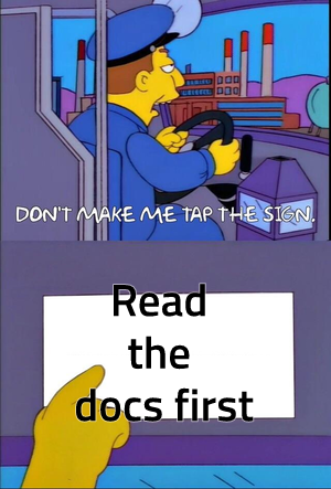 Don't Make Me Tap the Sign meme template