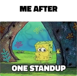 Tired SpongeBob meme template