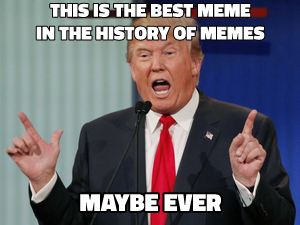 Donald Trump meme template
