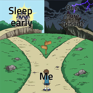 Two Paths meme template