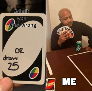UNO Draw 25 meme template